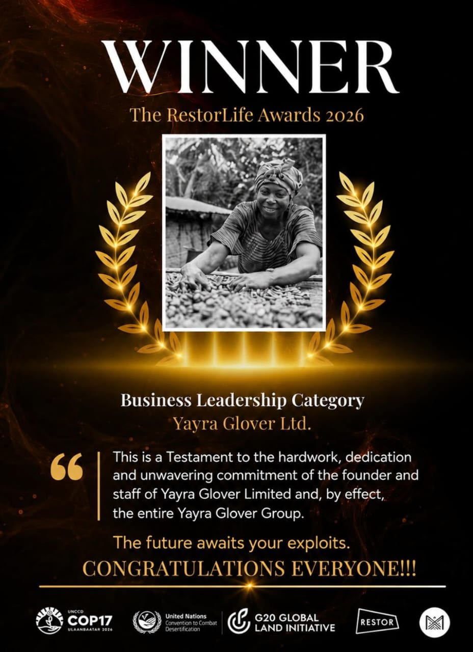 Yayra Glover Ltd. Wins 2026 RestorLife Business Leadership Award photo 1